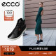 爱步（ECCO）休闲鞋 软面时尚高帮鞋简约百搭 柔酷7号女鞋 430023 黑色43002301001 37