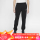 耐克NIKE运动裤男收腿长裤加绒SPORTSWEAR裤子BV2738-010黑XL