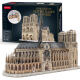 乐立方 巴黎圣母院3D模型立体拼图儿童成人手工积木玩具生日圣诞礼物