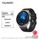 华为HUAWEI WATCH GT 3 Pro 黑色氟橡胶表带 46.6mm表盘 健康管理 微信手表版 华为手表 运动智能手表