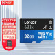 雷克沙（Lexar）TF卡 存储卡行车监控记录仪内存卡633x gopro高清micro SD储存卡 32GB 95M/s 读95MB/s