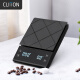 CLITON小型精准厨房电子秤手冲咖啡智能计时秤烘焙秤咖啡豆称重量食物秤