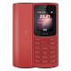 诺基亚105老人手机4G全网移动联通电信三网通老年儿童学生备用功能机直板按键大字大屏长待机 红色4G全网通