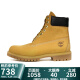 添柏岚（Timberland）【保税直发】添柏岚经典6寸大黄靴男鞋户外防水真皮10061W宽版 10061W-小麦色 41.5