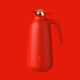 雷德夫（LEIDFOR）B2 保温水壶 家用小型 玻璃内胆咖啡壶热水暖壶 暖瓶保温壶 珊瑚红 1000ml