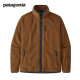 巴塔哥尼亚（Patagonia）男士户外加厚透气保暖外套立领开衫抓绒衣Retro Pile 22801 BRBN L