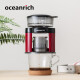 歐新力奇（oceanrich）迷你便携式手冲咖啡壶 小型家用 滴漏美式萃取杯 电动挂耳咖啡壶 红黑色--升级版S3