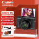 佳能（Canon） g7x相机 vlog家用照相机 卡片照像机 延时摄影 G7X3黑【网红美拍博主Vlog视频拍摄 升级款】 套餐一【G7X定制皮套单肩包 32G专用储存卡】