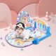 澳贝AUBY婴儿健身架 环游乐队乳胶垫宝宝玩具脚踏钢琴宝宝音乐玩具461119新年礼物