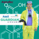 ALPHATEC 3000分体全身耐酸碱连体防化服C级危险运输化学品防护服工作服 黄色-分体 L
