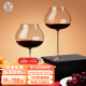 SUSHI CERAMICS高档水晶玻璃红酒杯葡萄酒杯苹果杯家用送礼酒杯620ml 2支装