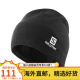 【20秋冬新品】Salomon萨洛蒙男女款户外运动保暖针织帽 SALOMON BEANIE 黑色 均码