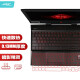 极川 惠普(HP)暗影精灵5/4/4Pro键盘膜笔记本电脑键盘保护膜OMEN 15.6英寸TPU超薄透明防水防尘罩红框