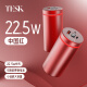 TESK特斯拉4680 4695可换电池30000毫安mini大容量彩灯快充充电宝 中国红 30000毫安