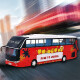 节日礼物公交车玩具双层巴士模型仿真公共汽车合金大巴车玩具车儿童小汽车 旅游大巴红色（彩珀）