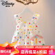 迪士尼（Disney）婴儿裙子女宝宝夏季吊带连衣裙1-2-3岁0婴儿小童装薄款无袖裙子 白色 80cm