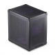 乔思伯（JONSBO） 迷你mini小机箱/支持MATX/ITX主板 支持ATX电源 C6 黑色 MATX机箱
