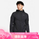 耐克（NIKE）男子 JACKET 运动 休闲连帽夹克 FB7541-010/黑色 L