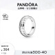 潘多拉（PANDORA）密镶三环戒指气质时尚饰品情侣对戒生日礼物送女友 密镶三环戒指 58mm—18号圈口