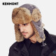 卡蒙（Kenmont）明星同款秋冬帽子男士冬季帽兔毛雷锋帽冬男款帽子男帽户外帽2130 灰色 适用头围（58-60cm）