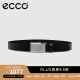 爱步（ECCO）男士商务休闲皮带 简约金属扣正装腰带 9105889 黑色910588990000 120cm