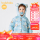 巴拉巴拉宝宝儿童羽绒服男新款儿装冬造型洋气保暖加厚女童外套婴 面包小子-小熊造型-00388 90cm