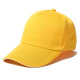 鑫凯蒙儿童小红帽定做志愿者幼儿园小学生托管鸭舌帽子印logo广告帽定制 儿童布帽-黄色