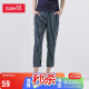 班尼路（Baleno）春夏显瘦时尚条纹七分裤直筒休闲裤长裤 02B S 
