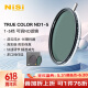 耐司（NiSi）可调nd滤镜 True Color VND1-5档82mm可变nd减光镜真色彩 色彩保真可调ND镜 单反微单相机视频人像