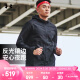 安德玛（UNDERARMOUR）春夏Storm男子连帽跑步运动夹克1376795 黑色001 L