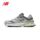 NEW BALANCE NB 男鞋女鞋9060系列千禧小象蹄复古百搭透气网面运动老爹鞋 浅灰色 U9060GRY 42 （脚长26.5cm）