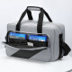BUBM ps5收纳背包游戏机主机收纳袋便携包sony游戏主机保护包配件箱 灰色B款单肩