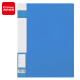 齐心(Comix) A4文件夹/资料夹/单弹簧夹 蓝色 办公文具A300