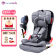 innokids汽车用儿童安全座椅9个月-12岁宝宝婴儿车载坐椅简易便携折叠座椅 珊瑚灰-ISOFIX款