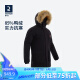 迪卡侬SH500 男式冬季徒步轻盈防水羽绒保暖派克大衣 -15°C U-WARM 黑色 4266751 S.