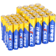 比苛（pkcell）电池 5号7号碳性电池各20粒适用于玩具/血压计/遥控器/电子称/键盘/鼠标等。