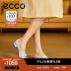 爱步（ECCO）单鞋 皮鞋时尚通勤女鞋低跟浅口牛津鞋 型塑20系列214253 米色21425301378 37