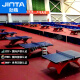 劲踏（JINTA）乒乓球地胶室内PVC塑胶运动地板地垫乒乓球场运动地胶地垫bw4.5