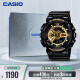 卡西欧（CASIO）手表男士G-SHOCK经典黑金系列运动电子表礼盒款GA-110GB-1A