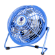 宝尔·迈斯（POWERMAX) 交流电迷你扇电风扇桌面宿舍小台扇柔风4英寸螺旋网 FT-10A 蓝色