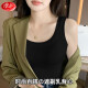 浪莎吊带背心女士可外穿内搭百搭性感春夏季运动高弹螺纹打底衫