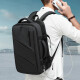 尼格尔背包男双肩包可扩容大容量16英寸电脑包商务出差旅行包学生书包 雅致灰扩容升级水杯袋款