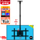 威视朗NB-C黑色/24-65英寸吊装旋转挂架液晶电视机吊顶支架华为智慧屏55荣耀X1海信康佳TCL小米电视吊架32/50