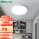 雷士（NVC）LED吸顶灯 简约超薄纯色灯 卧室阳台过道厨房浴室快装灯具