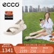 爱步（ECCO）女凉鞋 夏季软底轻便耐穿厚底凉鞋 科摩系列206653 石灰色39