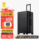 地平线8号（LEVEL8）行李箱 密码拉杆箱女男托运旅行PC箱26英寸大容量 旅行者系列黑色