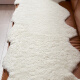 澳尊（AOZUN） 澳尊澳洲羊毛垫整张羊皮坐垫羊毛沙发垫轻奢北欧飘窗垫卷毛皮垫子 OM 象牙/自然形 自然形状 2P/65*160cm