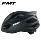 PMT 自行车头盔山地车公路车气动一体成型头盔男女安全帽骑行装备K15 黑色 L码(适合头围58-61CM)