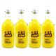 清谷田园（edenview）4瓶装清谷田园乳酸菌果汁饮料 芒果/橙/猕猴桃/草莓 330ml 甜橙味330ML*4瓶