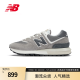 NEW BALANCE NB574LG官方休闲鞋男鞋女鞋复古舒适透气U574LGT1情侣运动鞋 灰色 U574LGT1 40 (脚长25cm)